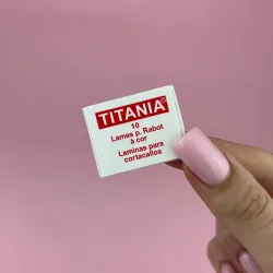 Леза для педикюру Titaniya