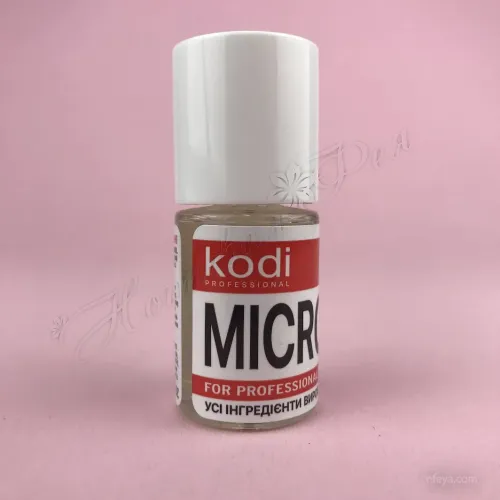 Kodi Микрогель Microgel для укрепление натурального ногтя, 15 мл