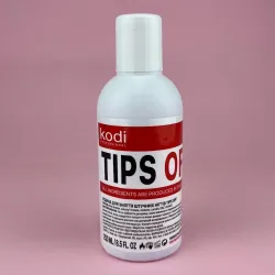 Жидкость для снятия искусственных ногтей Kodi tips off, 250 млl.