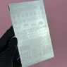 Пластина прямоугольная для стемпинга Конад Square Image Plate, 1 шт