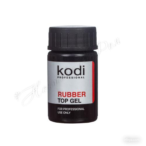 Топ для гель-лака без кисточки Kodi Rubber Top, 14 мл   