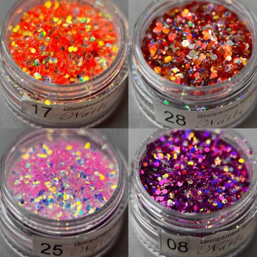 Брокат Nails World