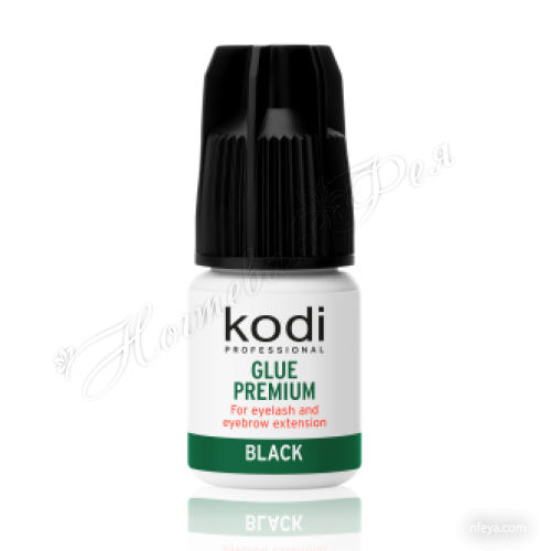 Клей Kodi / Коді Premium Black для нарощування вій та брів 3 г
