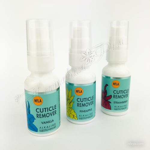 Nila/Нила Cuticle remover/кутик ремувер щелочный, 30 мл