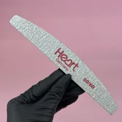 Пилка Heart полубанан серый, 1 шт.