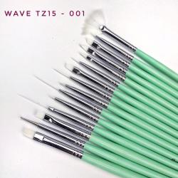 Wave Набір пензлів TZ15-001 (15 шт)