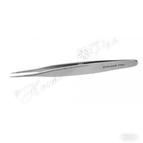 Staleks/Сталекс ТЕ-40/5 EXPERT 40 TYPE 5 Пинцет профессиональный для ресниц (точечный), Т7-30-03 