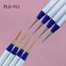 Wave набор кистей волосок + дотс PLD-912, BQ-PHU-L (4шт в пачке, белый пластик)