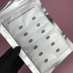Global Fashion Eyelash Forma Grafting chip Патчи под глаза, 5х12шт., 1 упак.