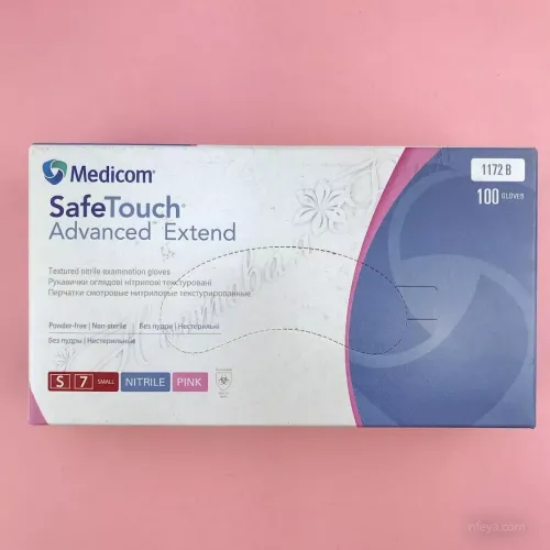 Medicom SafeTouch Перчатки нитриловые розовые, 100 шт