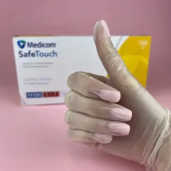 Medicom SafeTouch Перчатки виниловые, 100 шт