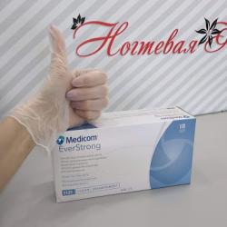 Medicom SafeTouch Перчатки виниловые, 100 шт