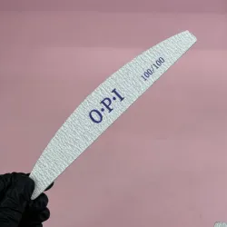 OPI Пилка напівбанан сірий 100/100, 1 шт.