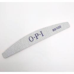 OPI Пилка напівбанан сірий 80/100, 1 шт.