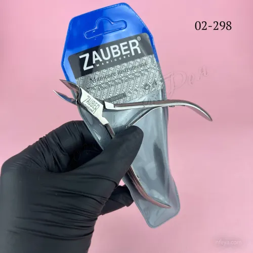 Zauber 02-298 Накожницы заусеничные (длина 11,5*р.ч.0,9), 1 шт.