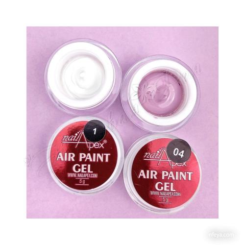 Nail Apex Air Paint Gel Гель фарба повітряна, 5г