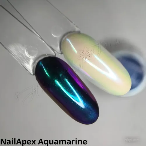 Nail Apex Втирка Aquamarine, Orchid Hameleon, 1 шт.