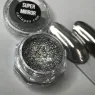 Nail Apex Втирання дзеркальне для нігтів Super mirror (срібло, золото), 1 шт