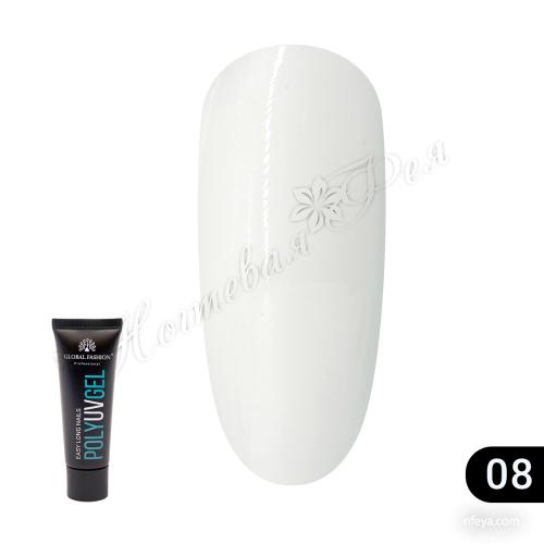 Global Fasion Poly Uv Gel Полигель, 30 мл