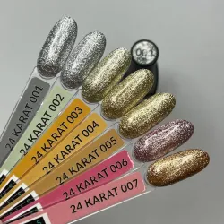 Kira Nails Гель-лак 24 Karat, 6 мл
