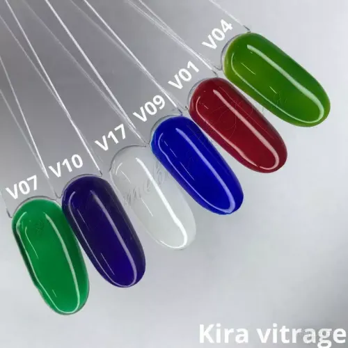 Kira Nails Vitrage Гель-лак витражный, 6 мл