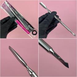 Staleks/Сталекс PE - 30/4.3, PE-30/4.2 Лопатка маникюрная EXPERT 30 TYPE 4.2 (скругленный пушер+отогнутая 