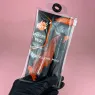 Staleks/Сталекс TE-11/3 Пінцет для брів EXPERT 11 TYPE 3 (широкі скошені кромки, червоний)