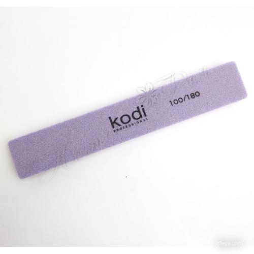 Kodi шлифовочная пилка прямоугольная сиреневая 100/100, 100/180, 180/180, 1 шт