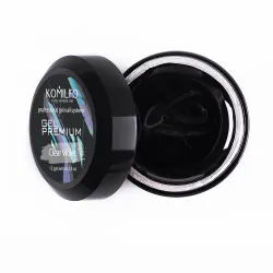 Komilfo Gel Premium Clear Violet Универсальный гель для наращивания средней густоты, 15 г