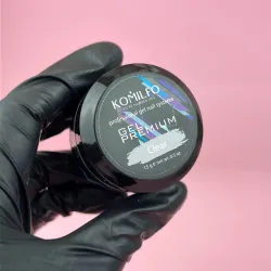 Komilfo Gel Premium Clear Универсальный гель для наращивания средней густоты, 15 г