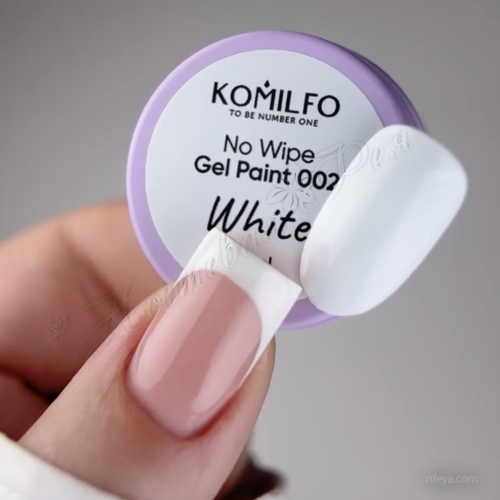 Komilfo No Wipe Gel Paint HEMA/TPO free Гель-краска без липкого слоя, 5 мл.