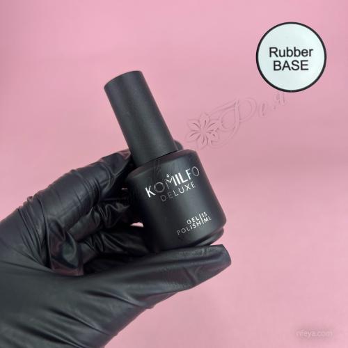 Komilfo Rubber Base Каучукова база для гель-лака, 15 мл