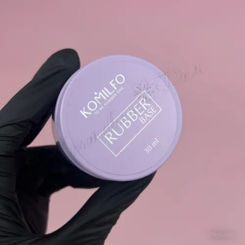 Komilfo Rubber Base Каучукова база для гель-лаку (без пензлика), 30 мл