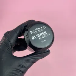Komilfo Rubber Base Каучукова база для гель-лака (без кисточки), 30 мл