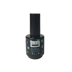 Kira Nails No wipe Top Coat Топ для гель-лака БЕЗ липкого слоя, 15 мл