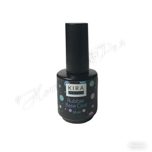 Kira Nails Rubber Base Coat  Каучуковое базовое покрытие, 15 мл