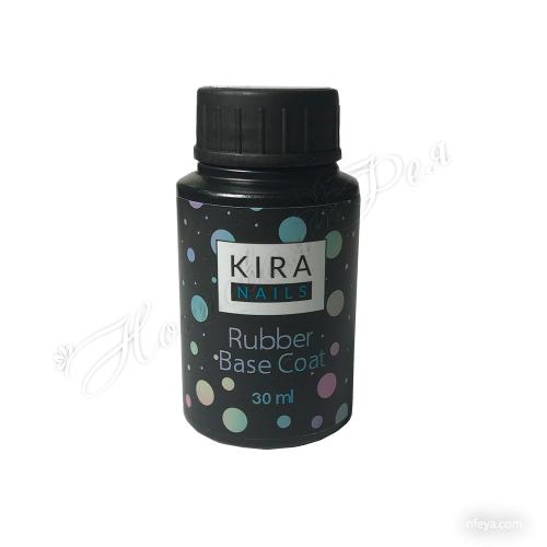 Kira Nails Rubber Base Coat  Каучуковое, базовое покрытие, без кисти, 30 мл