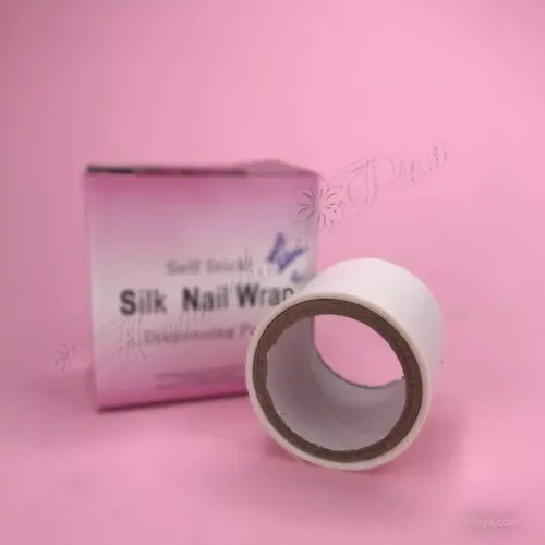 Silk Nail Wrap Шелк для ремонта ногтей, лента на липкой основе, 1 уп.