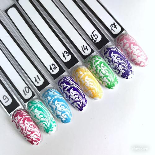 Nail Story stamping print paint, pastel collection Лак для стемпинга, 11 мл