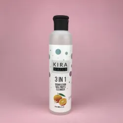 Kira Nails 3 in 1 Средство для снятия липкого слоя, дезинфекции и обезжиривания, 250 мл