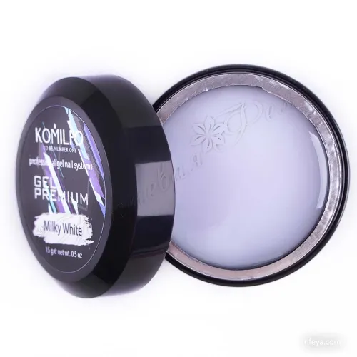 Komilfo Gel Premium Milky White, 15 г 