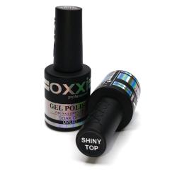 Oxxi Shiny Top Глиттерный топ для гель-лака без липкого слоя, 10 мл