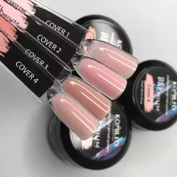 Komilfo Gel Premium Cover Универсальный гель для наращивания средней густоты (№1-№4), 30 г