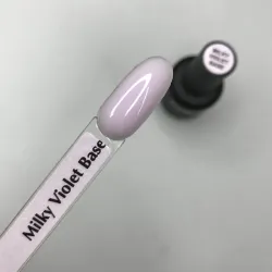 Komilfo Milky Violet Base Камуфлирующая каучуковая база, 15 мл