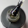 Nail Apex "Allur Shine" Матовый топ без липкого слоя с блестками, 10 мл