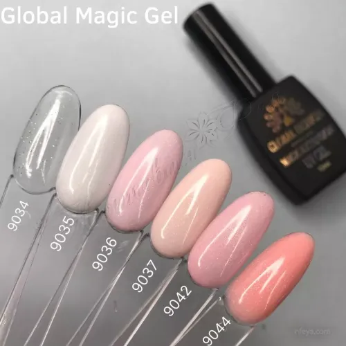 Global Fashion Magic-Extension UV Gel Гель для нарощування, кольорового покриття, зміцнення, 12 мл