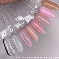 Global Fashion Magic-Extension UV Gel Гель для наращивания, цветного покрытия, укрепления, 12 мл