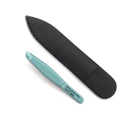 Staleks Pro TE-63/4 Пинцет для бровей EXPERT 63 TYPE 4 (узкие скошенные кромки, голубой)