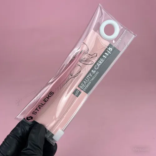 Staleks/Сталекс TBC-11/5 Пінцет для брів BEAUTY & CARE 11 TYPE 5 (точковий)