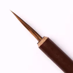 Komilfo Weasel Hair Bamboo painting brush (ласка) Кисть бамбук для рисования тонких линий, 1 шт